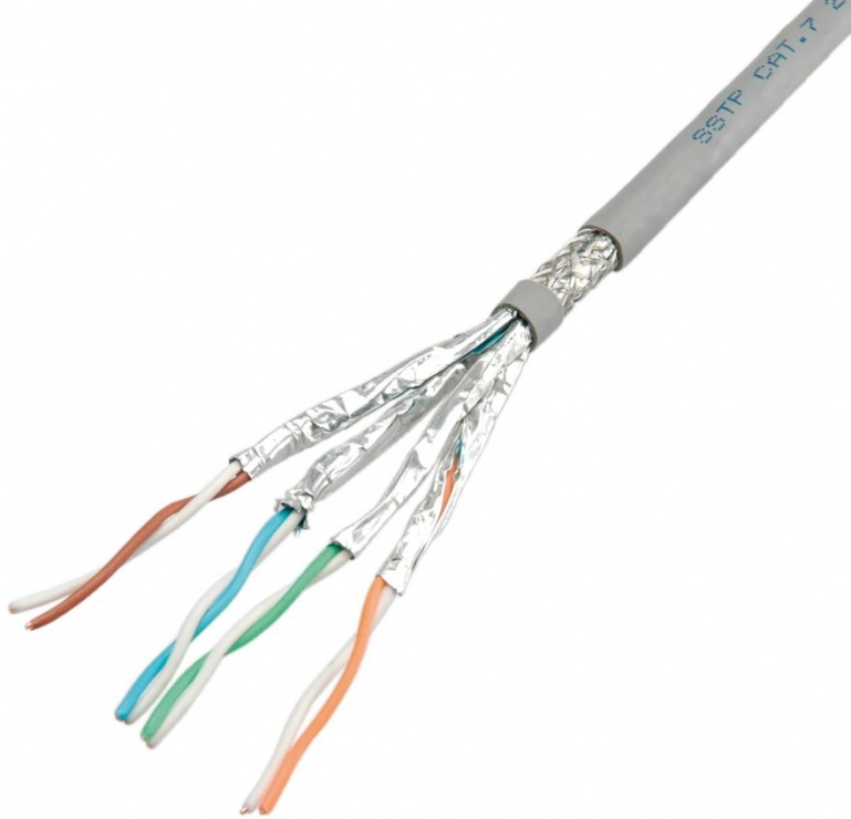 Cablu de retea S / FTP (PiMF) cat 6 fir solid 300m, Value 21.99.0892