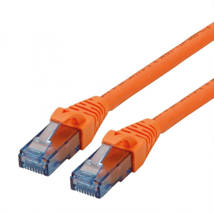 Cablu de retea UTP Patch Cord Cat.6A Component Level LSOH orange 3m, Roline 21.15.2773