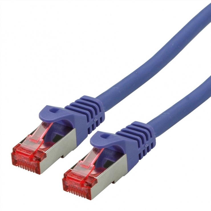 Cablu de retea SFTP cat 6 Component Level LSOH mov 5m, Roline 21.15.2915