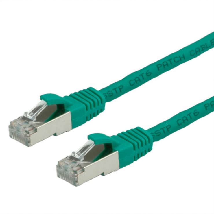Cablu retea SFTP Cat.6 verde, LSOH, 10m, Value 21.99.1283