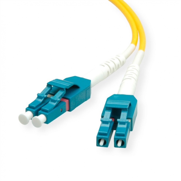 Cablu Jumper Fibra optica LC-LC duplex OS2 3m, Roline 21.15.8783