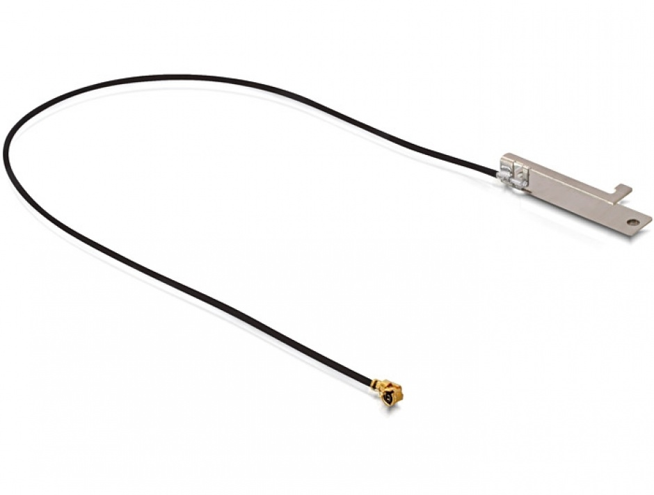 Antena WLAN MHF/ U.FL-LP-068 Compatible Plug 802.11 b/g/n -5 dBi 200 mm Internal 701 PIFA, Delock 86151
