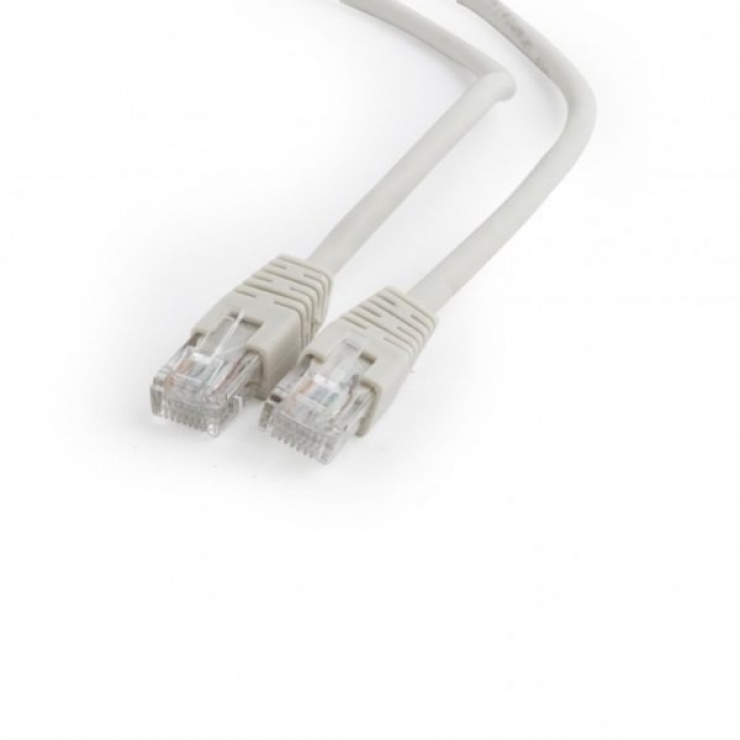 Cablu de retea RJ45 0.25m cat 6 UTP Gri, Gembird PP6U-0.25M