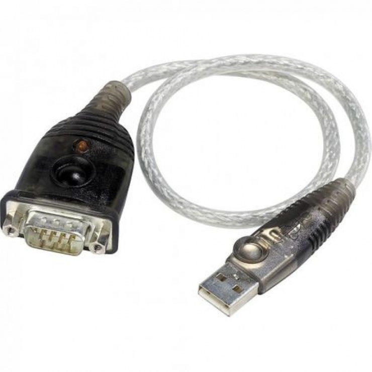 Cablu USB la Serial RS232 0.3m, ATEN UC232A