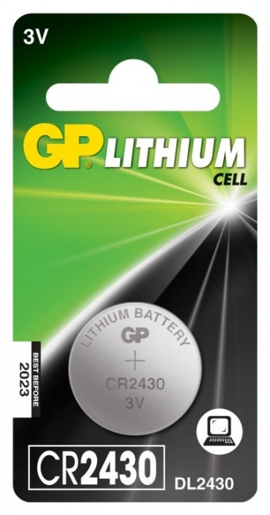 Baterie Litium CR2430 3V, GP Batteries GPPBL2430052