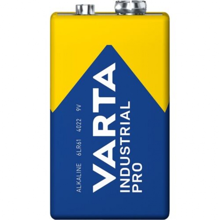 Baterie 9V Industrial Pro, Varta