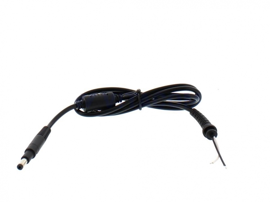 Cablu de alimentare DC HP 4.8x1.7mm la 2 fire deschise 1.2m 90W, CABLE-DC-HP-4.8X1.7/TN