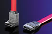 Cablu Sata Value, angled, 0.5M