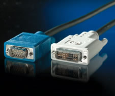 Cablu monitor Value VGA-DVI, 2 m