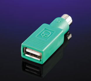 Adaptor USB A (M) - PS/2 (T), mouse