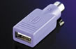 Adaptor USB A (M) - PS/2 (T), tastatura