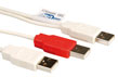 Cablu USB 2.0 Y alimentare A - A Roline