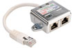 Adaptor RJ45 in Y ecranat, Value
