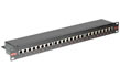 Patch Panel Roline FTP Cat.6, 24 porturi, negru