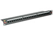 Patch Panel Roline UTP Cat.6, 24 porturi, negru