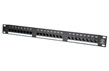 Patch Panel Value UTP Cat.5e, 24 porturi, negru