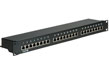 Patch Panel Value FTP Cat.6, 24 porturi, negru