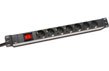 Priza cu protectie Digitus, 7 porturi, rack, DN-95402