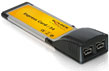 Placa ExpressCard Delock - 2 X Firewire 800