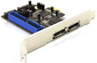 Placa PCI Express 2 X SATA, 1 X IDE, Delock