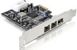 Placa PCI Express Firewire, 2 porturi B, 1 port A, Delock