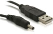 Cablu USB de alimentare 3.1mm, 1.5M, Delock