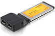 Placa Expresscard la FireWire 2 porturi, Delock