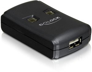 Distribuitor USB 2.0 2PC la 1 componenta periferica, Delock