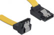 Cablu SATA unghi sus-jos cu fixare 30cm, Delock 82488