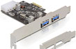 Placa PCI Express USB 3.0, 2 porturi, Delock