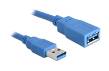 Cablu prelungitor USB 3.0 2M, Delock 82539