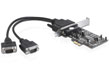 Placa PCI Express la 2 x Serial RS-422/485, Delock 89320