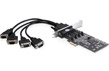 Placa PCI Express la 4 x Serial RS-422/485, Delock 89321