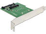 Convertor SATA 22 pini la mSATA cu bracket, Delock 62433