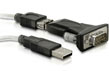 Cablu convertor USB la Serial DB9, Delock 61425