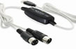 Cablu Midi Delock DIN5T+DIN5T -> DSub15T+DSub15M