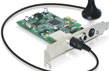 TV Tuner Delock PCI-E DVB-T si analog, 61642