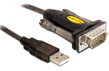 Cablu convertor USB la Serial RS232, Delock 61856