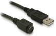 Cablu adaptor USB 2.0 A T la Serial MD6 M, Delock 62405