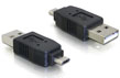 Adaptor USB 2.0 Delock USB A (T) - micro USB B , 65036