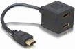 Cablu spliter HDMI 1.4 T - 2 X HDMI 1.4 M, Delock 65226