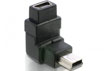 Adaptor mini USB 5pini T-M, unghi 90 grade, Delock 65085