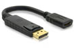 Delock Adaptor DisplayPort la 20cm HDMI