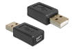 Adaptor mini USB 5 pini la USB A M - T, Delock 65094