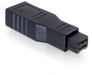 Adaptor FireWire 9 pini la 6 pini T - M, Delock 65154