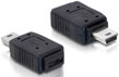 Adaptor USB mini la USB microB T - M, Delock 65155