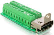 Adaptor HDMI mama la bloc terminal, 20 pini