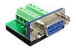 Adaptor Serial mama la bloc terminal, 9 pini, Delock 65268