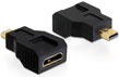 Adapter HDMI 1.4 la mini C HDMI M - T, Delock 65271