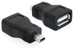 Adaptor USB 2.0 M la conector mini USB T, Delock 65277